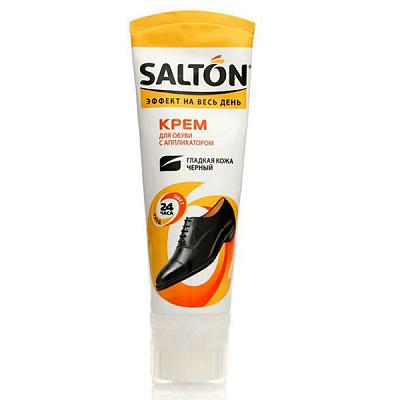 Крем для обуви Salton с аппликатором черный 75 мл в интернет-магазине свежих фермерских продуктов Apeti.ru
