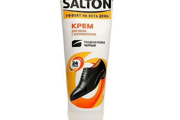  Крем для обуви Salton с аппликатором черный 75 мл в интернет-магазине продуктов с Преображенского рынка Apeti.ru