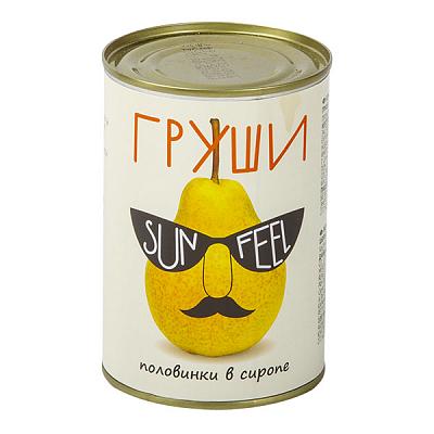  Груши Sunfeel половинки в сиропе 850 мл в интернет-магазине свежих фермерских продуктов Apeti.ru