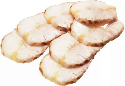 Осетр горячего копчения нарезка ломтиками 300г