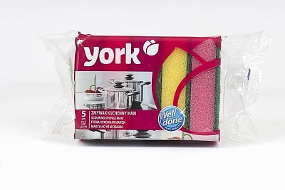 Губки для посуды York Maxi 5 шт