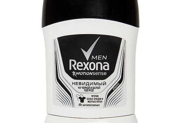  Антиперспирант карандаш Rexona Men невидимый на черном и белом 50 мл в интернет-магазине продуктов с Преображенского рынка Apeti.ru
