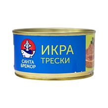 Икра трески деликатесная Люкс 130 г