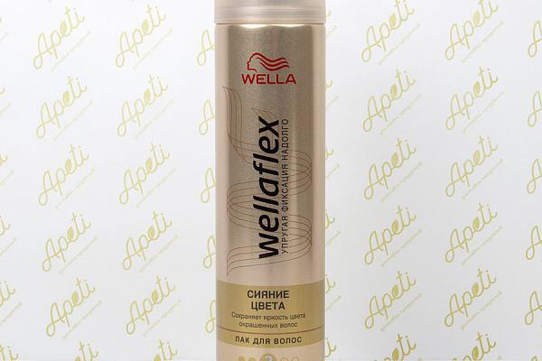  Лак для волос Wellaflex сияние цвета 250 мл в интернет-магазине продуктов с Преображенского рынка Apeti.ru