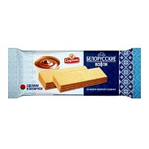 Вафли Белорусские со вкусом вареной сгущенки 72г Спартак
