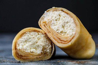 Блинчики с творогом Халяль замороженные