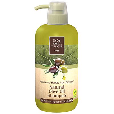 Шампунь EYUP SABRI TUNCER с натуральным оливковым маслом 600 мл