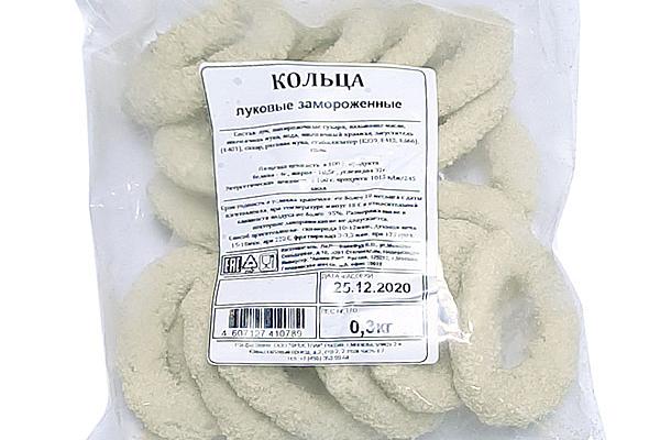  Луковые кольца замороженные, 300 г в интернет-магазине продуктов с Преображенского рынка Apeti.ru