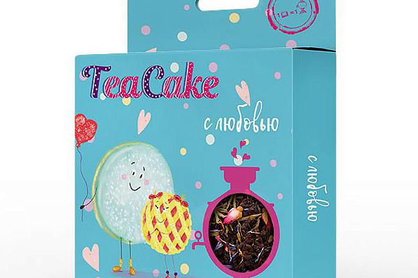  Чай TeaCake с любовью 50 г в интернет-магазине продуктов с Преображенского рынка Apeti.ru