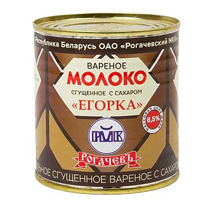  Молоко сгущенное Рогачевъ вареное с сахаром Егорка 360 г в интернет-магазине свежих фермерских продуктов Apeti.ru