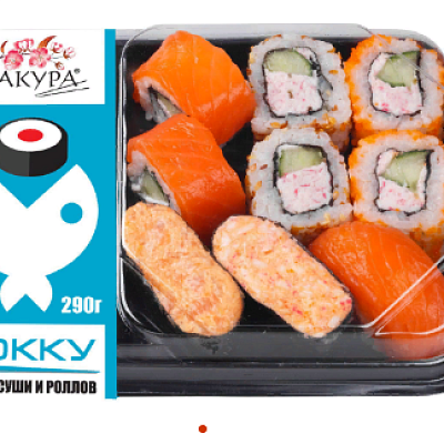  Набор суши и роллов Хокку 290 г в интернет-магазине свежих фермерских продуктов Apeti.ru