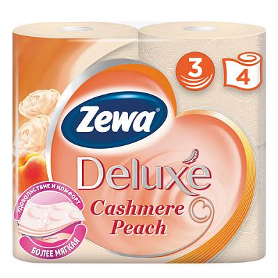 Туалетная бумага Zewa Deluxe трехслойная персик 4 шт в Apeti.ru Туалетная бумага Zewa Deluxe трехслойная персик 4 шт в интернет-магазине свежих фермерских продуктов Apeti.ru