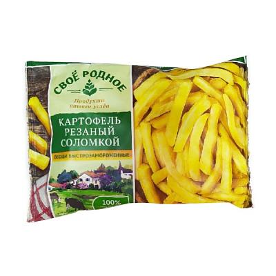  Картофель «Свое родное» замороженный, соломка 400 г в интернет-магазине свежих фермерских продуктов Apeti.ru