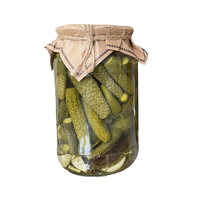  Огурцы маринованные классические Кладовая радости 0,520 г ст/б в интернет-магазине свежих фермерских продуктов Apeti.ru