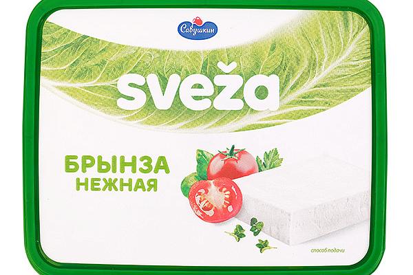  Сыр рассольный Савушкин Продукт Брынза Sveza 45% 250 г  БЗМЖ в интернет-магазине продуктов с Преображенского рынка Apeti.ru