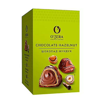 Конфеты вафельные O'Zera с ореховой начинкой 150 г