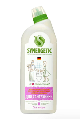 Средство чистящее Synergetic для сантехники 1 л