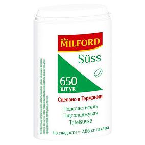  Заменитель сахара Milford Suss 650 таблеток в интернет-магазине свежих фермерских продуктов Apeti.ru