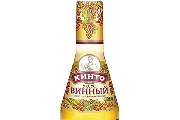  Уксус винный "Кинто" из белого вина 250 г в интернет-магазине продуктов с Преображенского рынка Apeti.ru