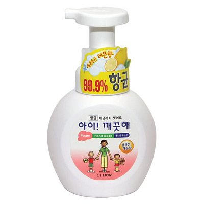 Пена для рук Lion лимон 250мл в Apeti.ru Пена для рук Lion лимон 250мл в интернет-магазине свежих фермерских продуктов Apeti.ru