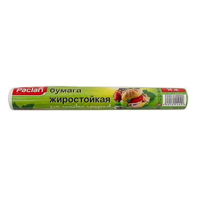 Бумага для выпечки Paclan жиростойкая 14 м*28см