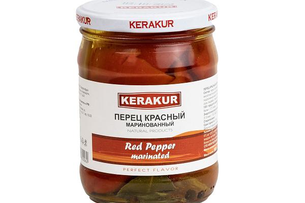  Перец красный Kerakur маринованный 500 г в интернет-магазине продуктов с Преображенского рынка Apeti.ru