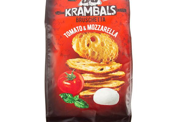  Брускетты Krambals Tomato & Mozzarella 70 г в интернет-магазине продуктов с Преображенского рынка Apeti.ru