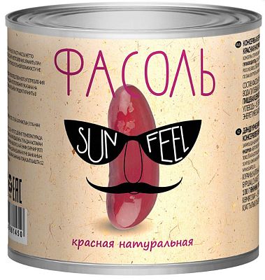 Фасоль красная Sunfeel 425 мл