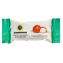 Творожный десерт конфеты глазир. с ванилью в молоч.шокол. РАЭ 15% 40г
