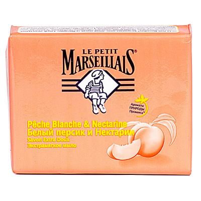  Мыло Le Petit Marseillais экстрамягкое белый персик и нектарин 90 г в интернет-магазине свежих фермерских продуктов Apeti.ru