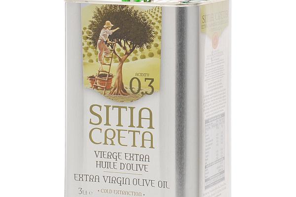  Масло оливковое Sitia Creta Orino Extra Virgin 3 л в интернет-магазине продуктов с Преображенского рынка Apeti.ru
