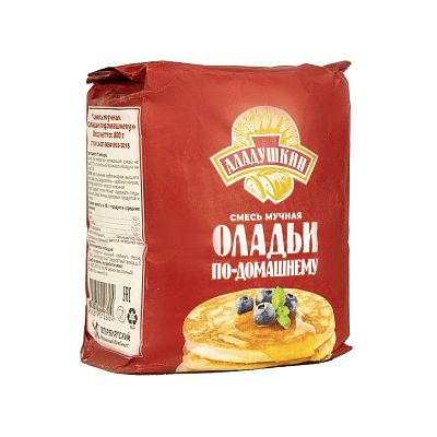 Мучная смесь Аладушкин Оладьи по-домашнему 800 г