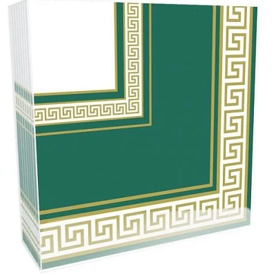  Салфетки бумажные VEIRO трехслойные 33x33 Эллада изумруд 20 шт  в интернет-магазине свежих фермерских продуктов Apeti.ru