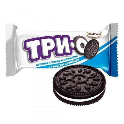  Печенье Акконд Трио какао с начинкой пломбир 250 г в интернет-магазине свежих фермерских продуктов Apeti.ru