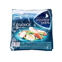 Крабовое мясо Русское море охлажденные 200 г