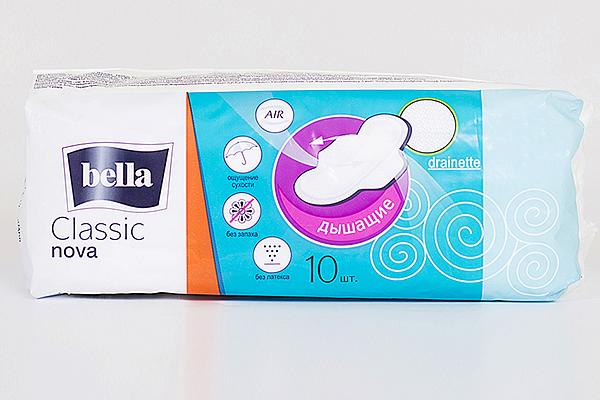  Прокладки гигиенические Bella Classic Nova 10 шт в интернет-магазине продуктов с Преображенского рынка Apeti.ru