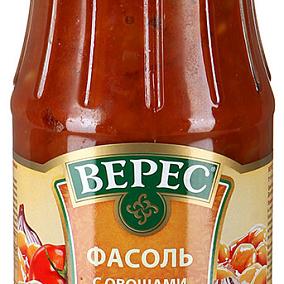  Фасоль "Верес" с овощами 530 г в интернет-магазине свежих фермерских продуктов Apeti.ru