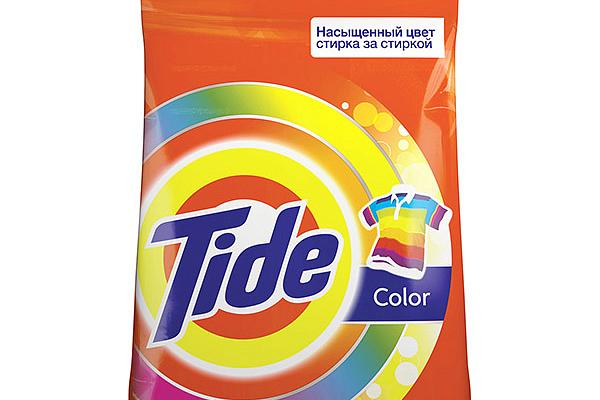  Стиральный порошок Tide автомат color 3 кг в интернет-магазине продуктов с Преображенского рынка Apeti.ru