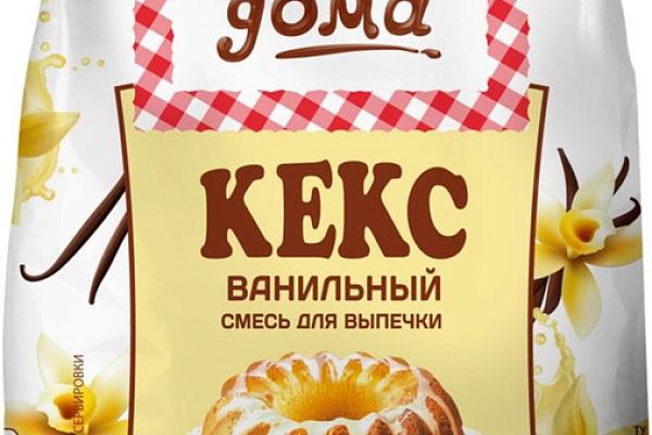  Смесь для выпечки Печем дома кекс ванильный 300 г в интернет-магазине продуктов с Преображенского рынка Apeti.ru
