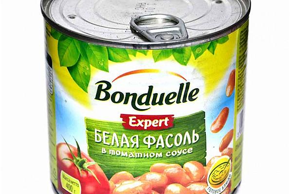  Фасоль Bonduelle белая в томатном соусе 400 г в интернет-магазине продуктов с Преображенского рынка Apeti.ru