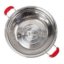 Дуршлаг из нержавеющей стали с ручками 36см 1 шт