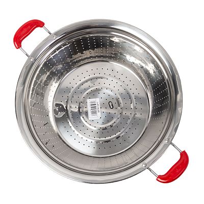 Дуршлаг из нержавеющей стали с ручками 36см 1 шт