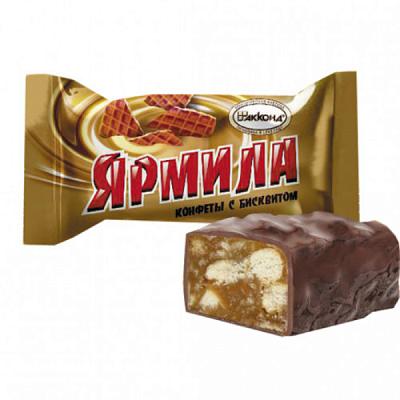  Конфеты Акконд Ярмила глазированные с бисквитом 500 г в интернет-магазине свежих фермерских продуктов Apeti.ru