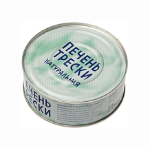 Печень трески Norebo натуральная 230 г  (изготовлено в море)