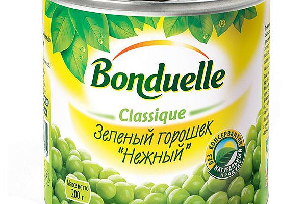  Горошек Bonduelle зеленый нежный 200 г в интернет-магазине продуктов с Преображенского рынка Apeti.ru