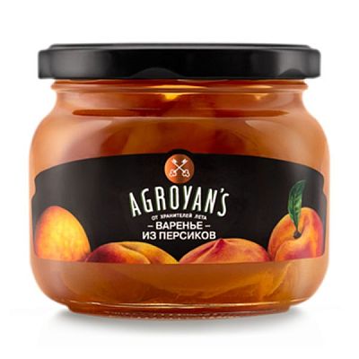 Варенье Agroyans из персиков 430 г