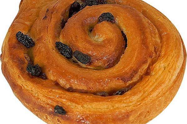  Завитушка с кремом и изюмом, 93 г в интернет-магазине продуктов с Преображенского рынка Apeti.ru