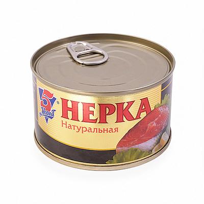  Нерка натуральная 5 Морей 227 г в интернет-магазине свежих фермерских продуктов Apeti.ru