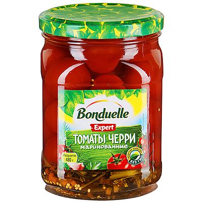 Томаты чери Bonduelle Expert маринованные 480 г