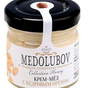  Крем-мед Medolubov с кедровым орехом 40 мл в интернет-магазине свежих фермерских продуктов Apeti.ru